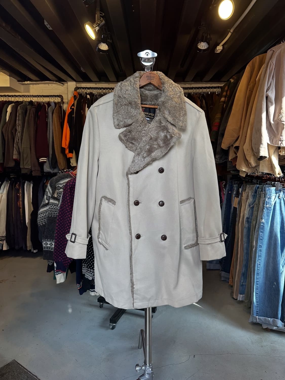 Anderson-Little 더블 트렌치 코트 상품이미지1