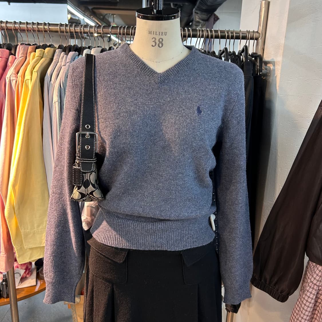 Polo Ralph Lauren V-neck Wool Knit 상품이미지2
