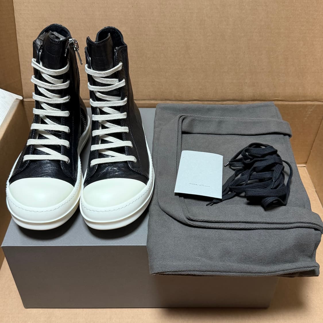 Rick Owens Ramones high LCAP 상품이미지7