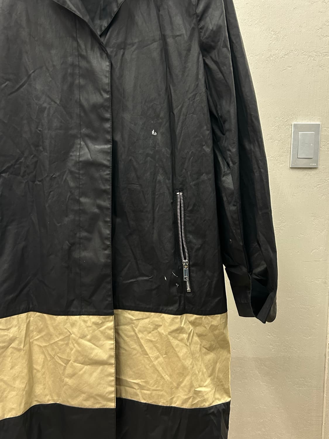 DKNY 코트 블랙카키 상품이미지7