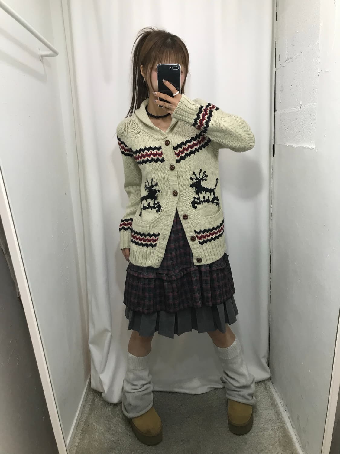 👻겨울 몽글 스쿨룩 코디 세트 👻 상품이미지4