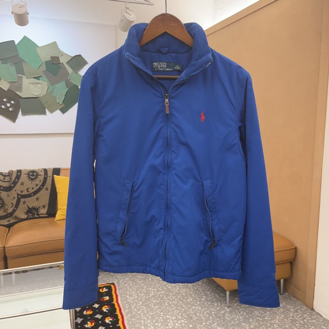 폴로 랄프로렌 레트로 Y2K 바이스윙 블루종 페리 자켓 XS C08109 상품이미지3