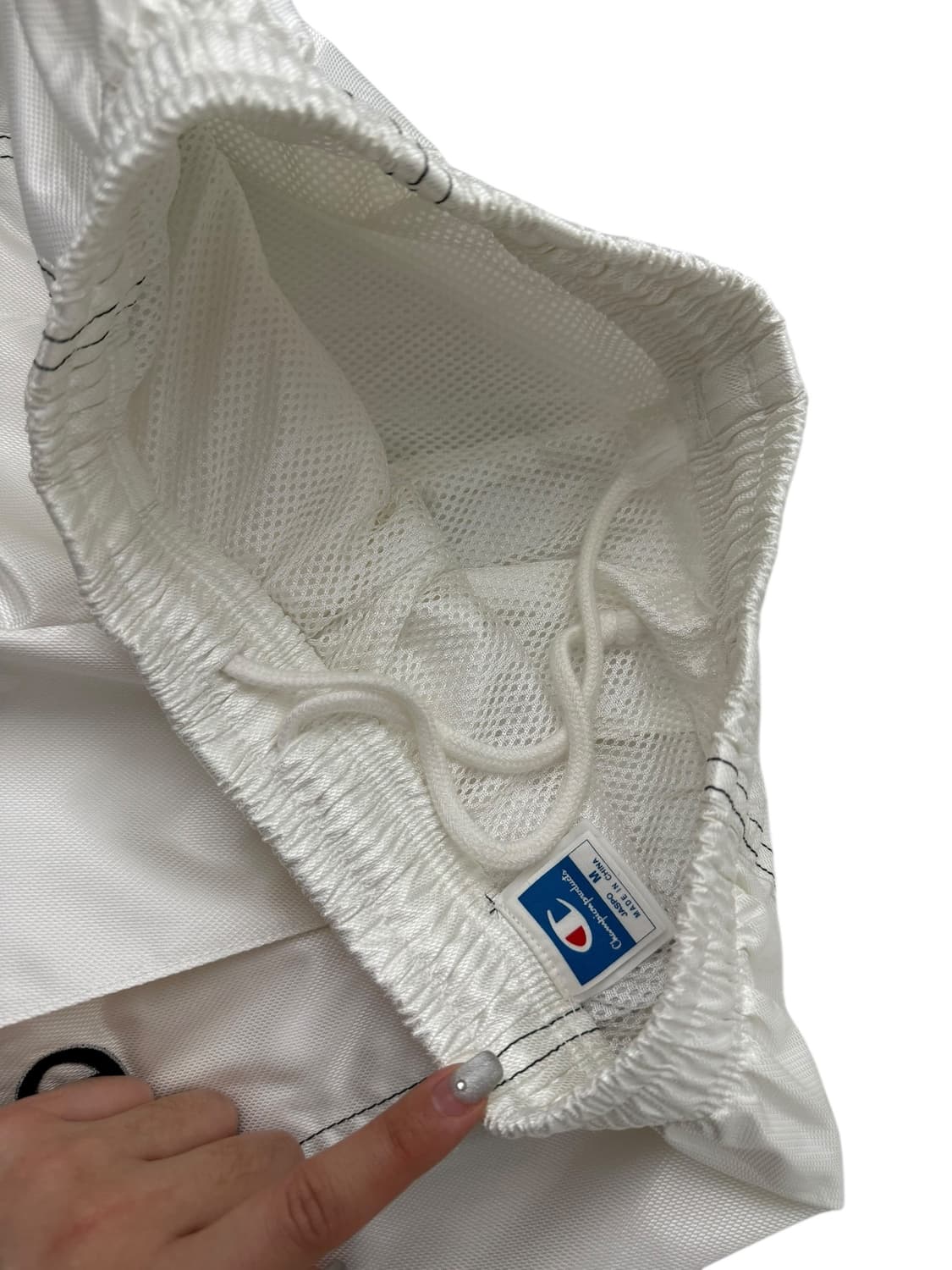 챔피온 화이트 트랙팬츠 상품이미지9