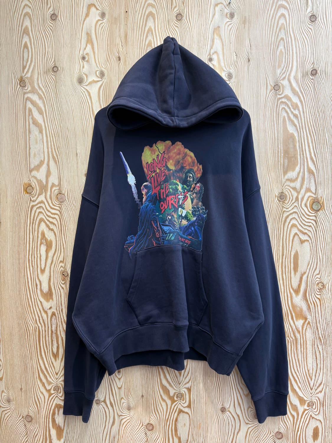 아워파스 그래픽 후드티 상품이미지1