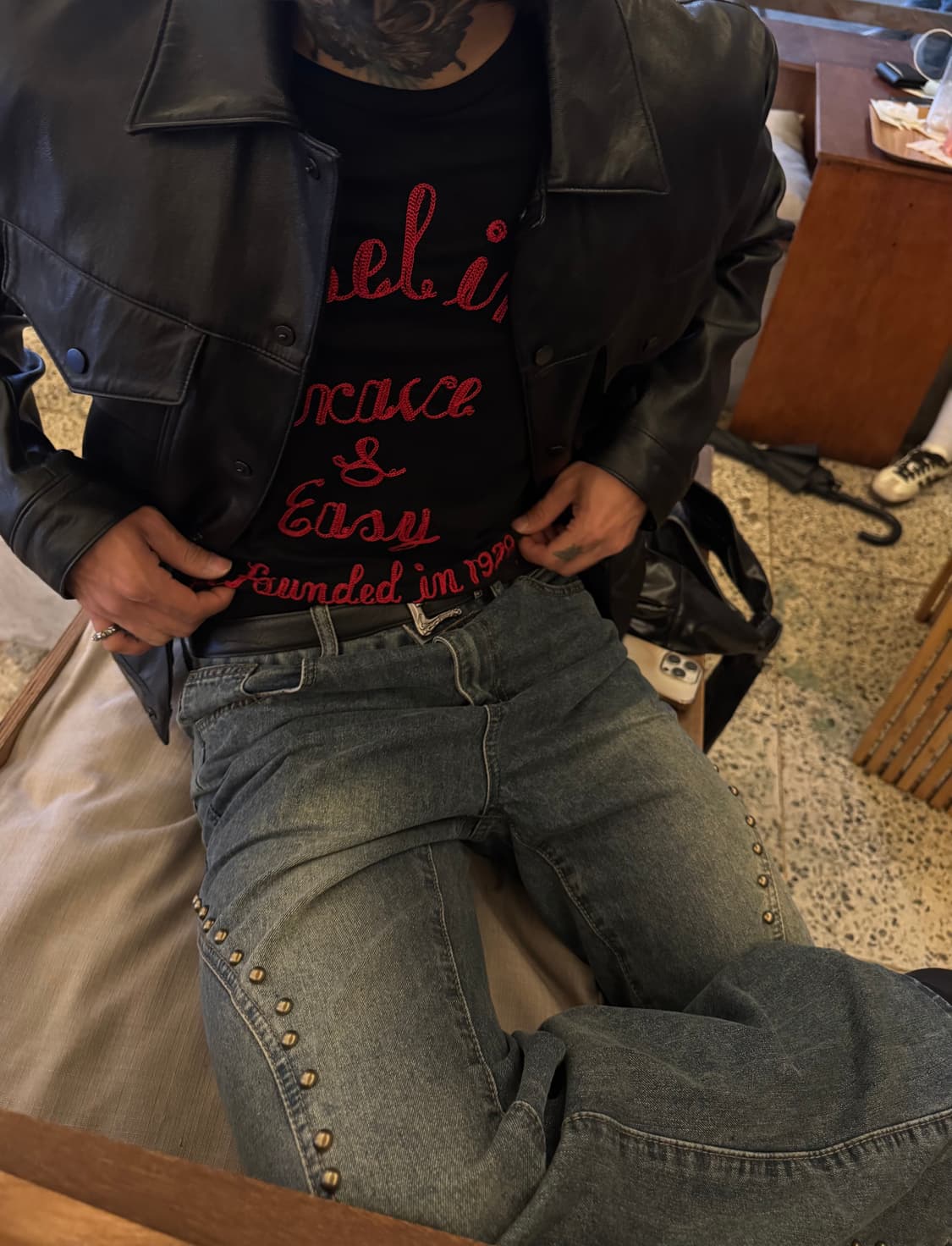 L 세비지 폭스 레더 트러커 상품이미지5