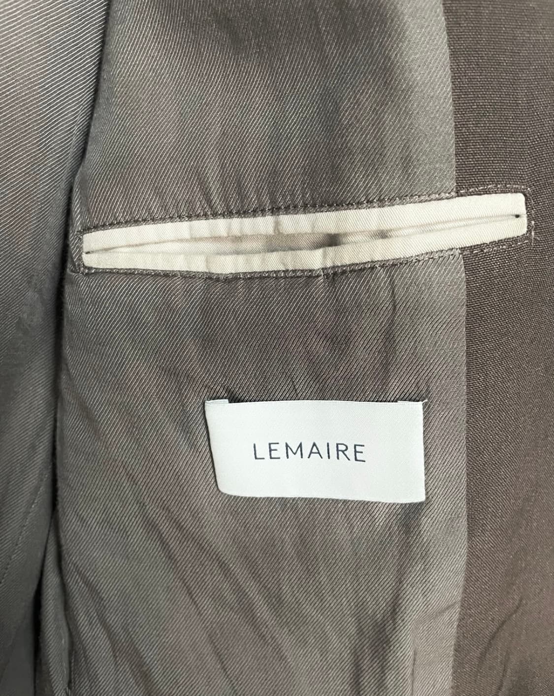 르메르 18fw 버진 울 블레이저 XL 상품이미지4