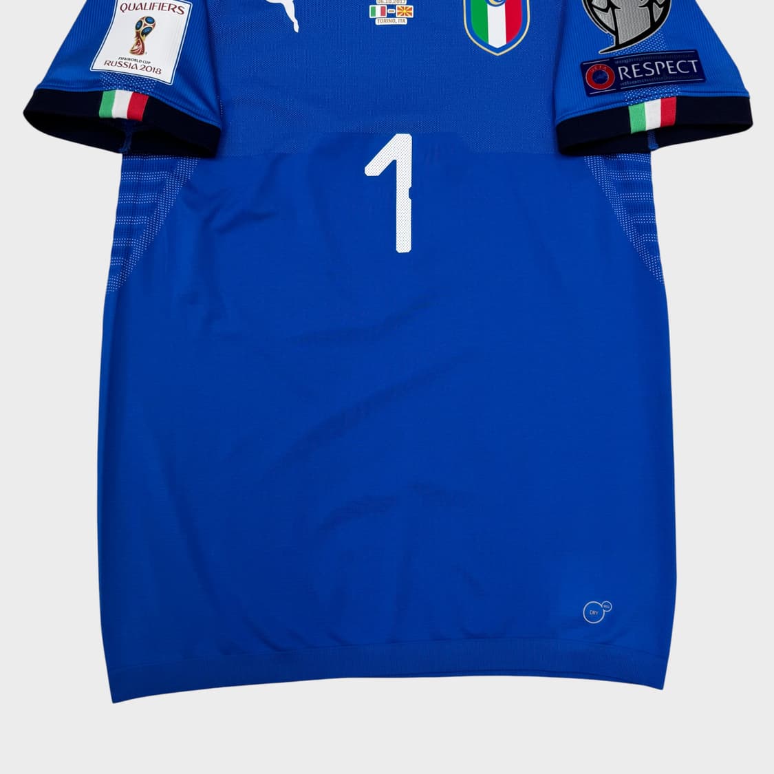 18-19 이탈리아 홈 선수지급용 No.1 지안루이지 부폰 상품이미지6