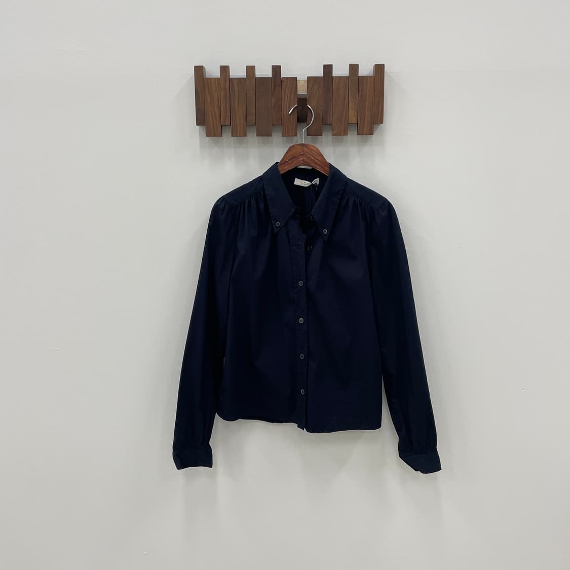 프라다 셔링 딥네이비 셔츠 상품이미지2