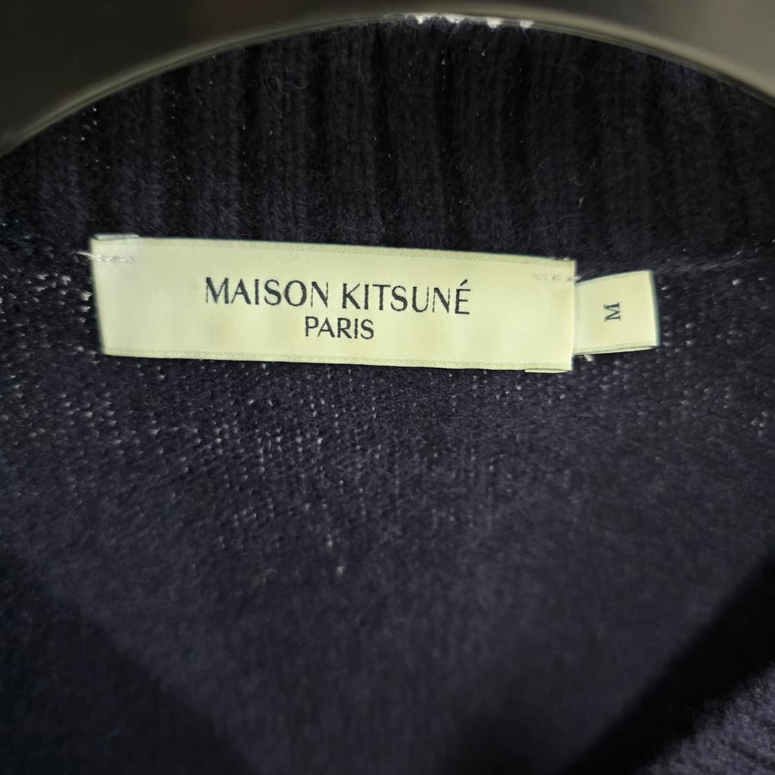 메종키츠네 폭스 가디건 m사이즈 95 판매 상품이미지2