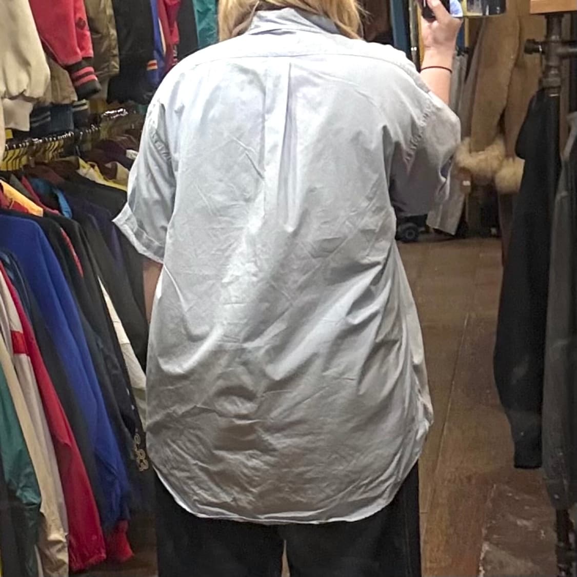 [HI] 폴로 랄프로렌 반팔셔츠 체크 스카이 블루 상품이미지5