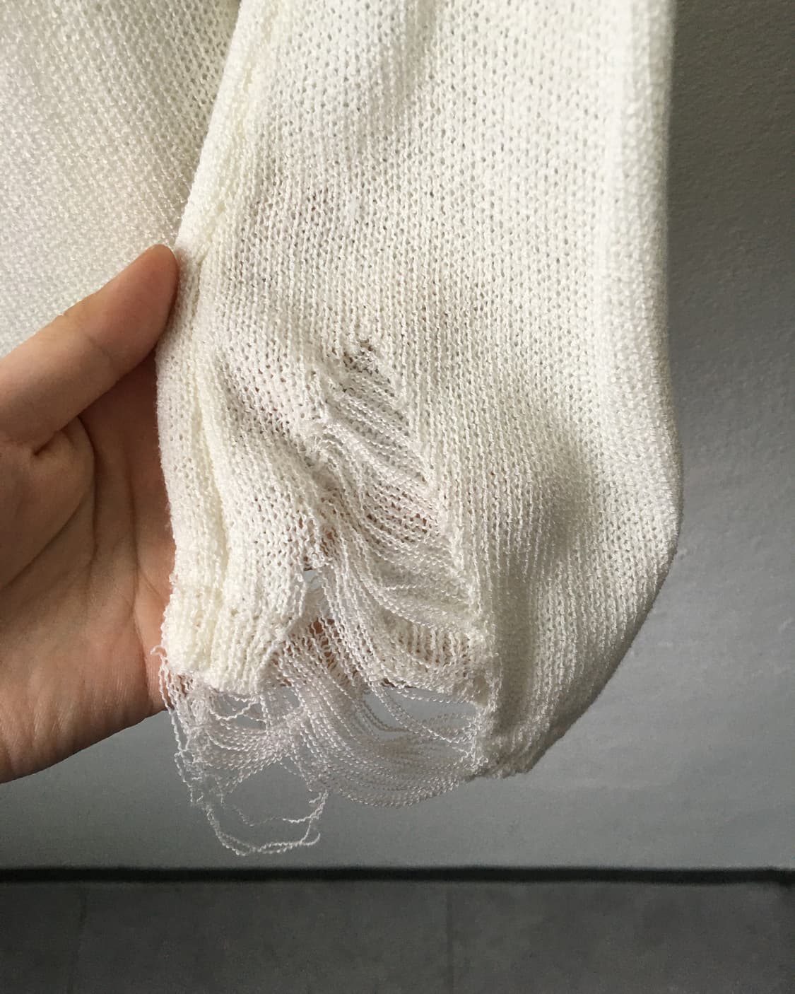 Damage point knit 상품이미지3