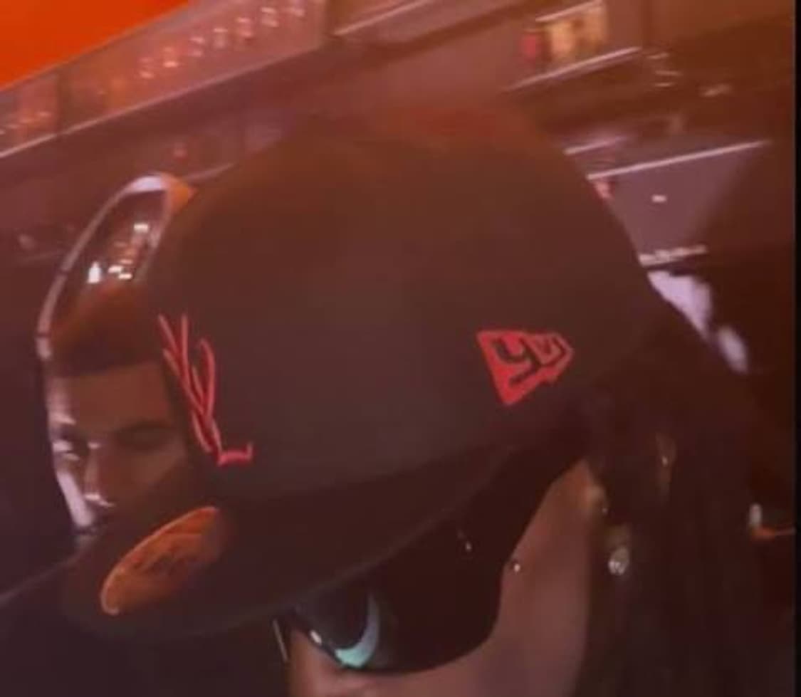 [7 1/4] YVL RED ON BLACK CAP 상품이미지3