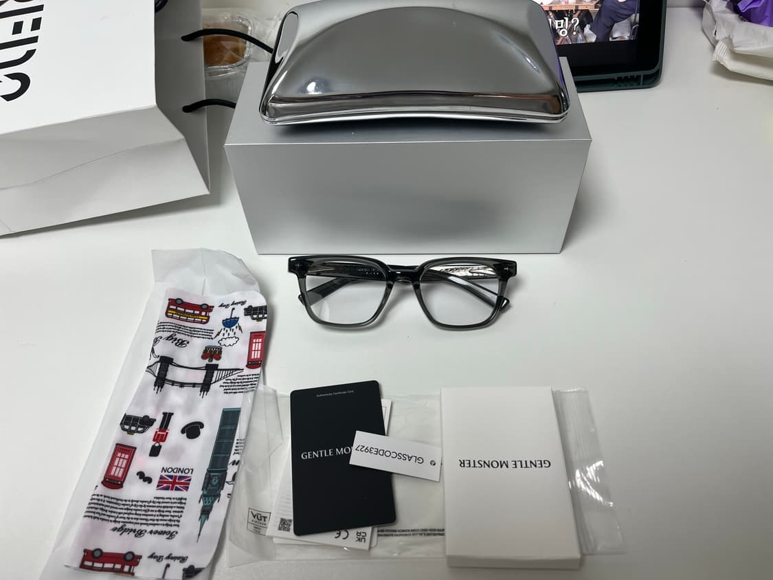 젠틀몬스터 알토 GC9 그레이 안경 상품이미지6