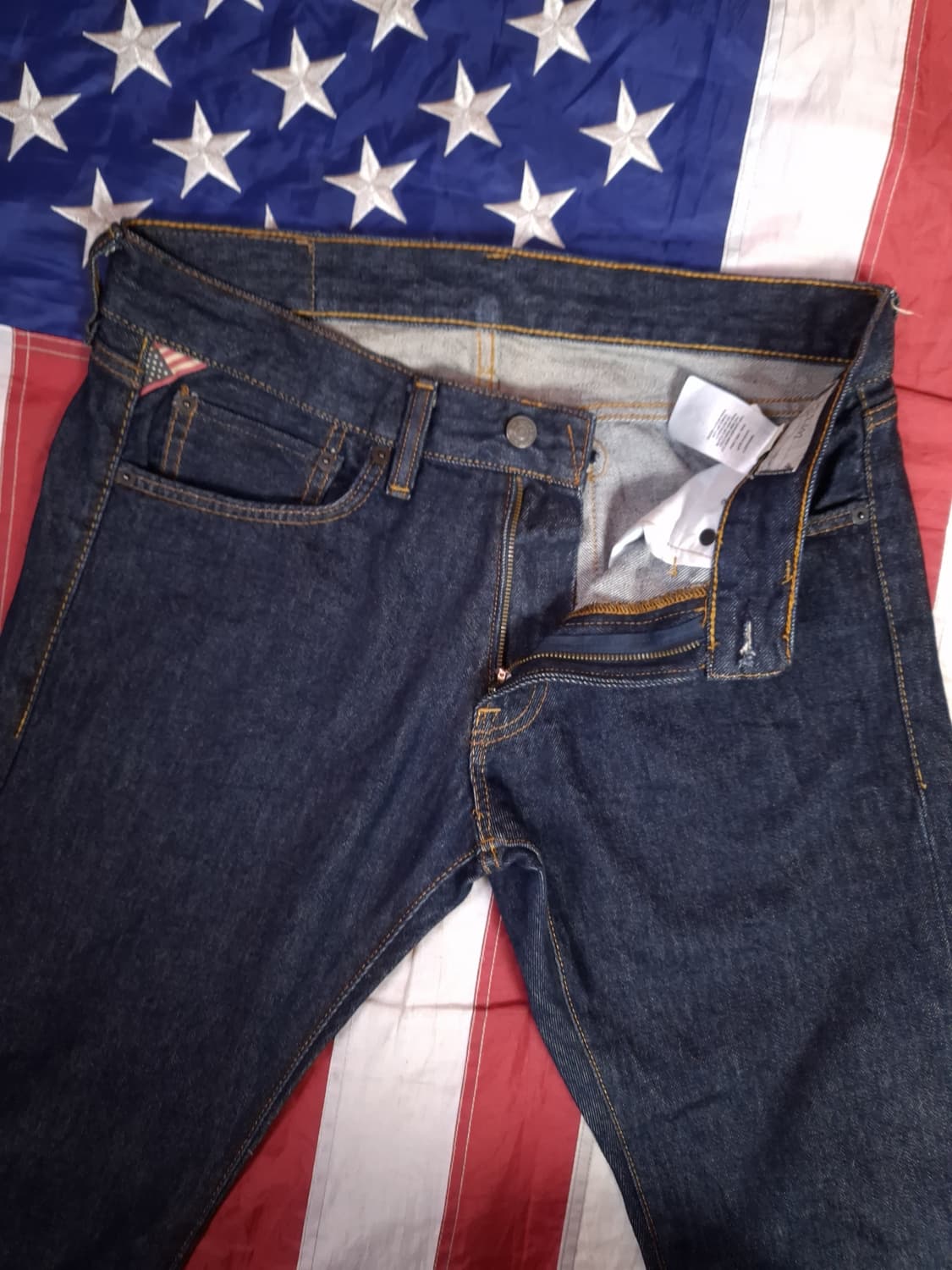 오리지날 폴로 데님앤서플라이 성조기 데님진 상품이미지5