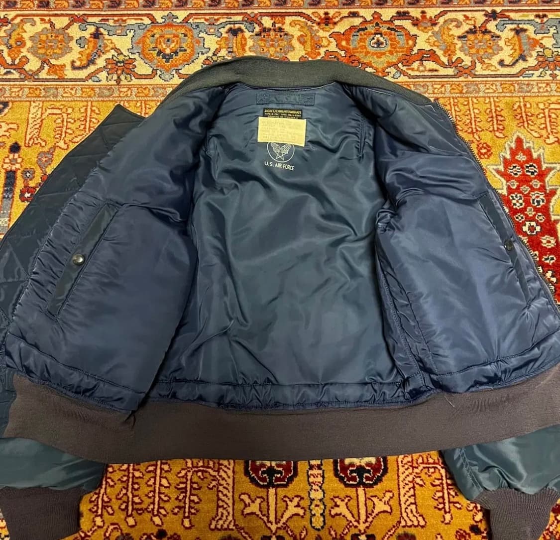 1990s  버즈릭슨 B-15C 자켓 38 정밀복각 ma-1 빈티지 상품이미지3