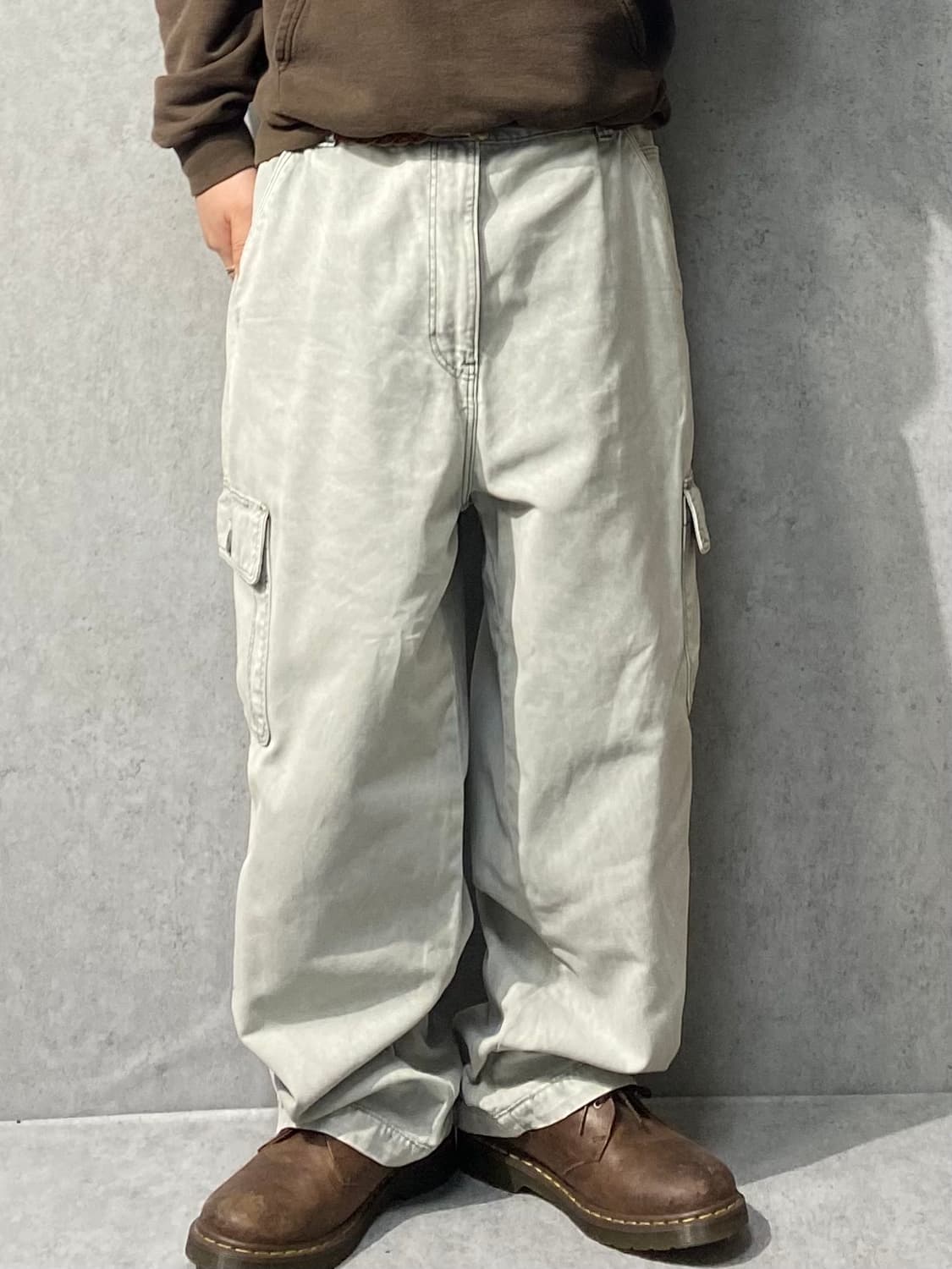 [38] Dickies 디키즈 오버사이즈 데님 카고 워크팬츠 상품이미지10