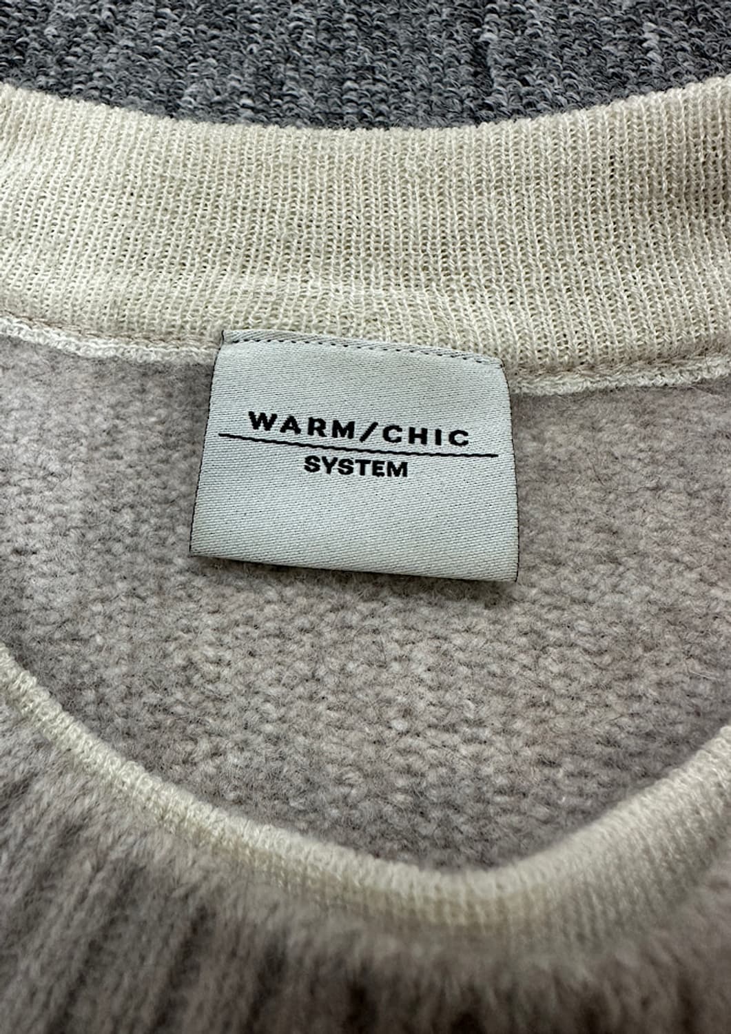 시스템 루즈핏 니트  상품이미지3