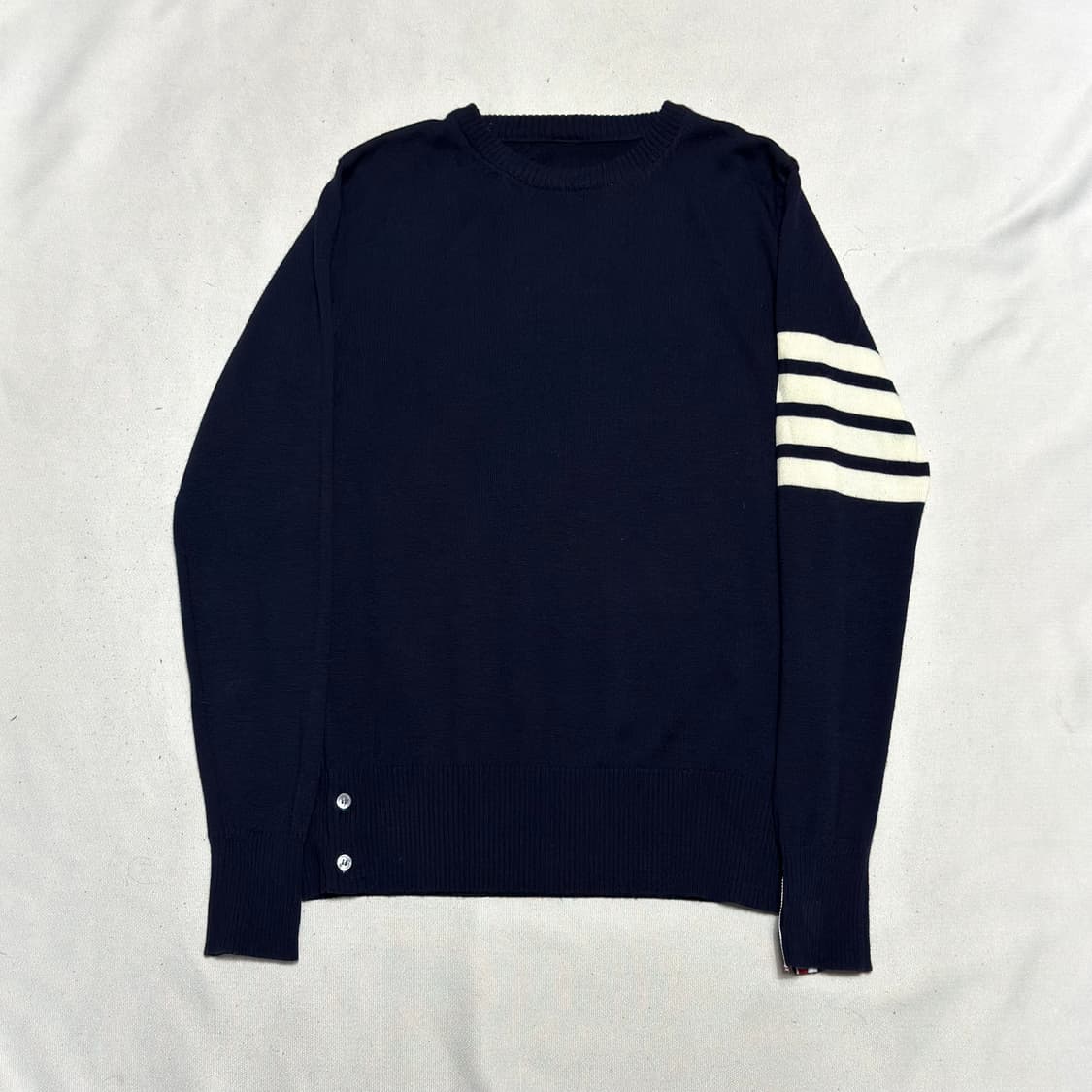 톰브라운 네이비 울 니트 상품이미지3