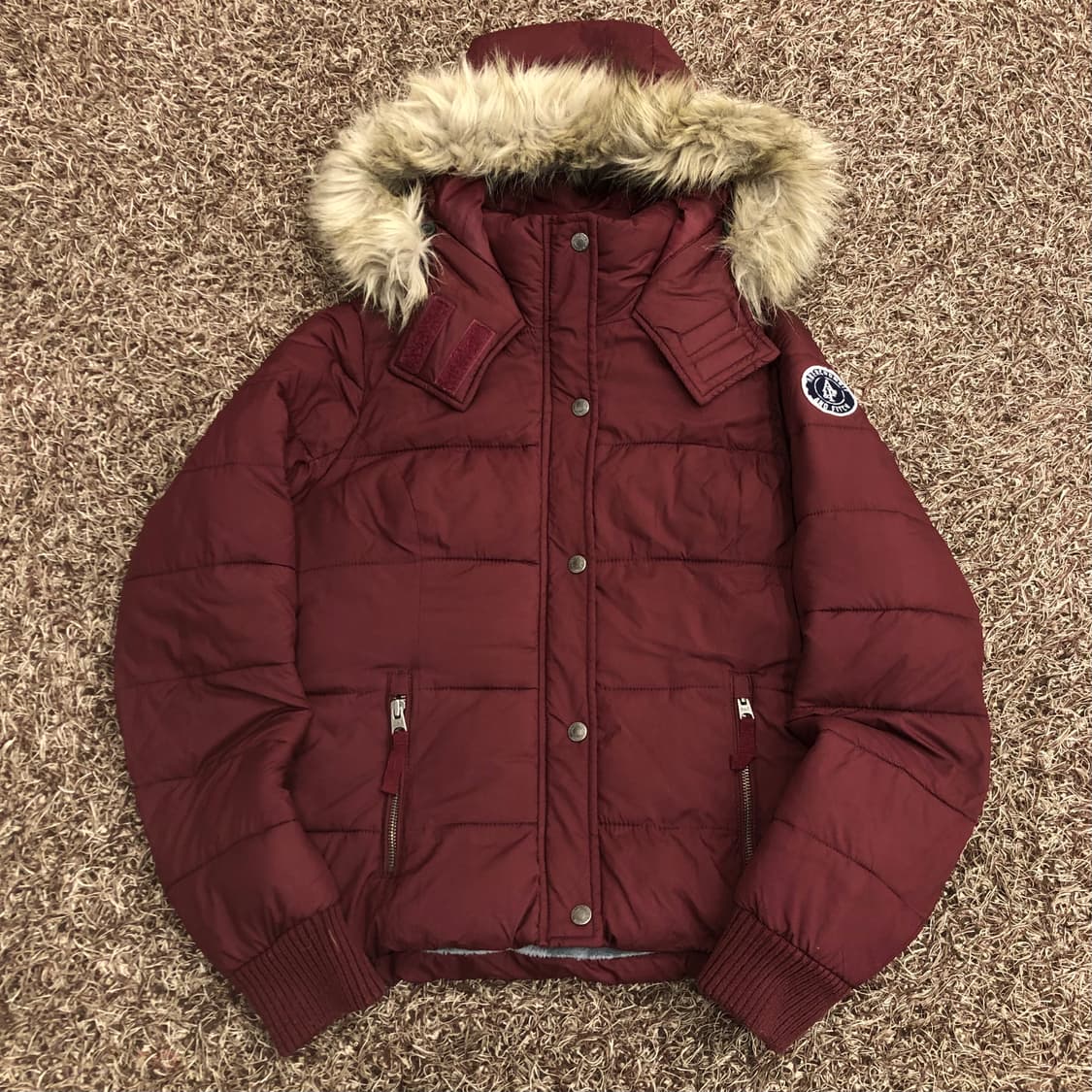 아베크롬비 푸퍼 후드 퍼 패딩 점퍼 상품이미지1