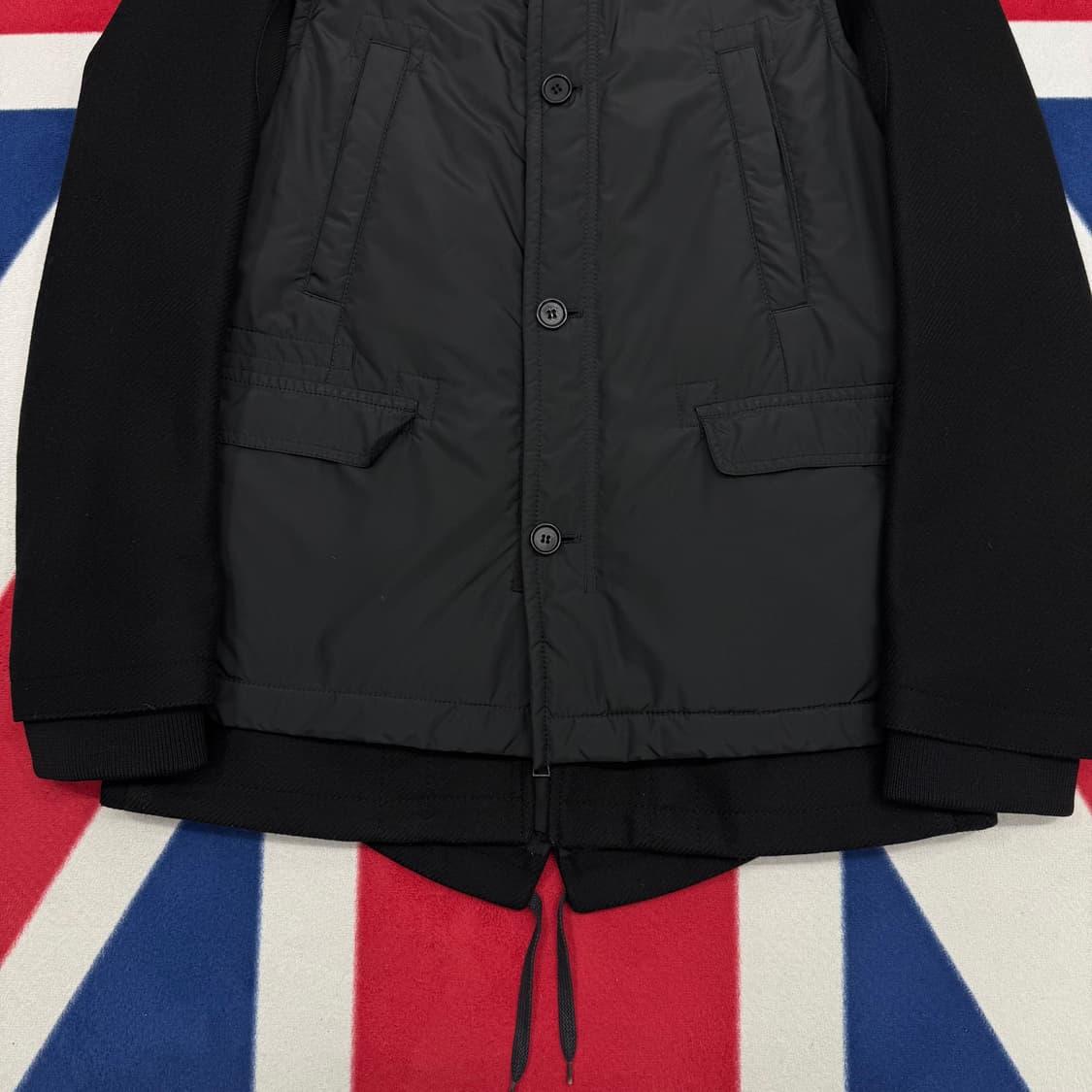 닐바렛 레이어드 울자켓 M 상품이미지4