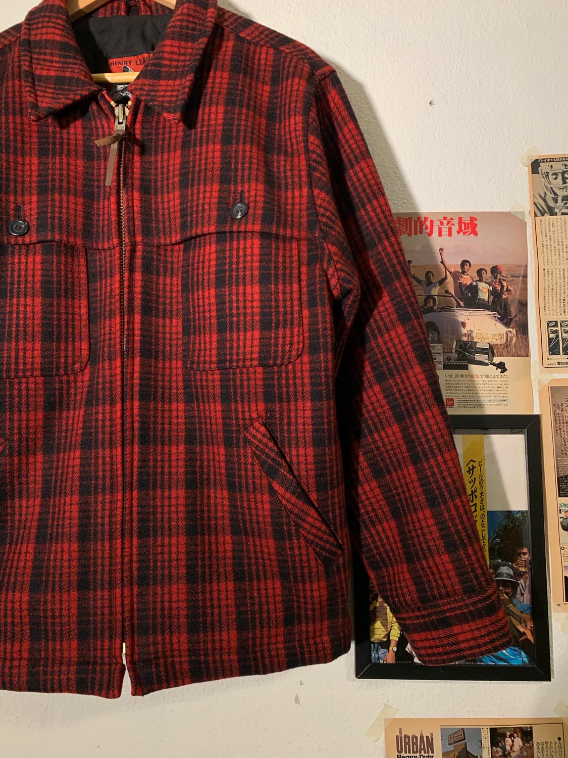 토요엔터프라이즈 헨리리어 타탄체크 자켓 상품이미지2