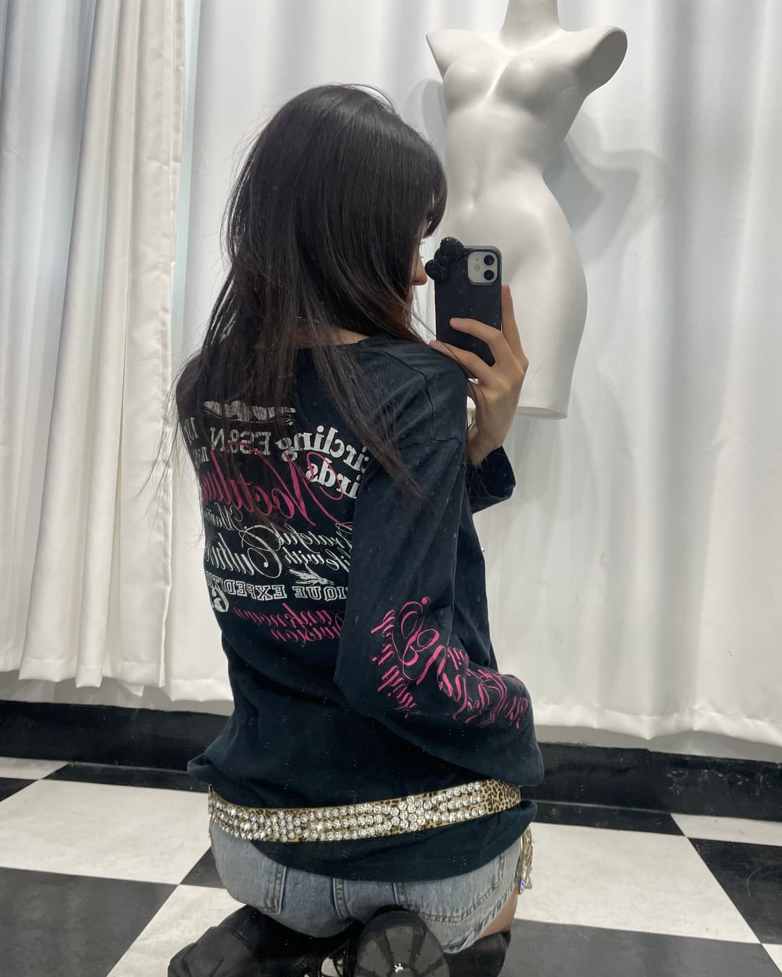 🎸블랙 재패니즈 롱슬리브🎸 상품이미지1