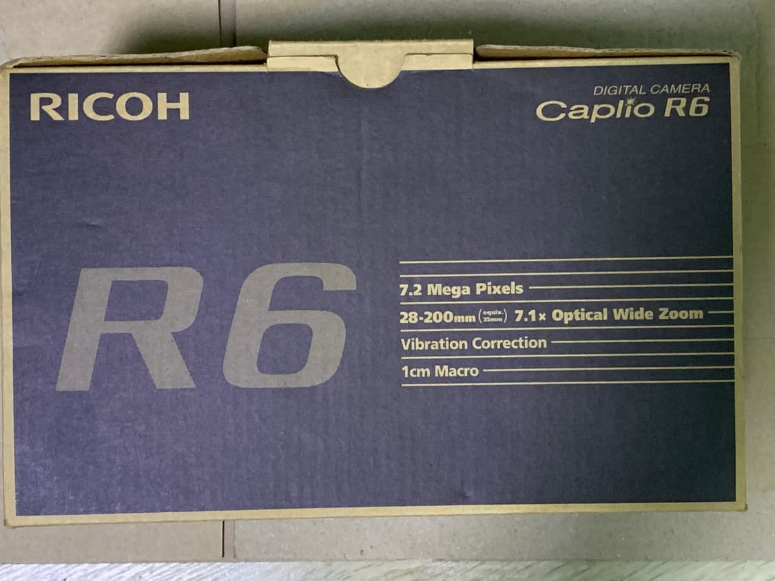 리코 카프리오 r6 ricoh caplio r6 디카 상품이미지5