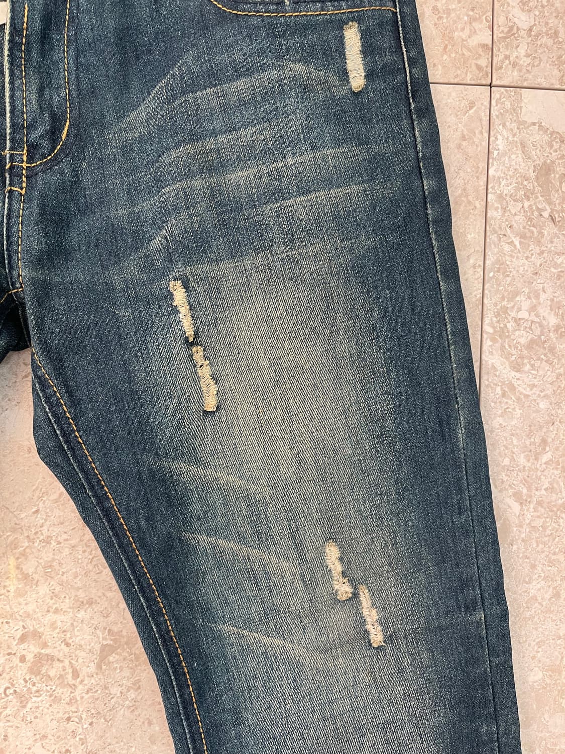 돌체앤가바나 데미지 워싱진 52사이즈(35~36인치) 정품 상품이미지3