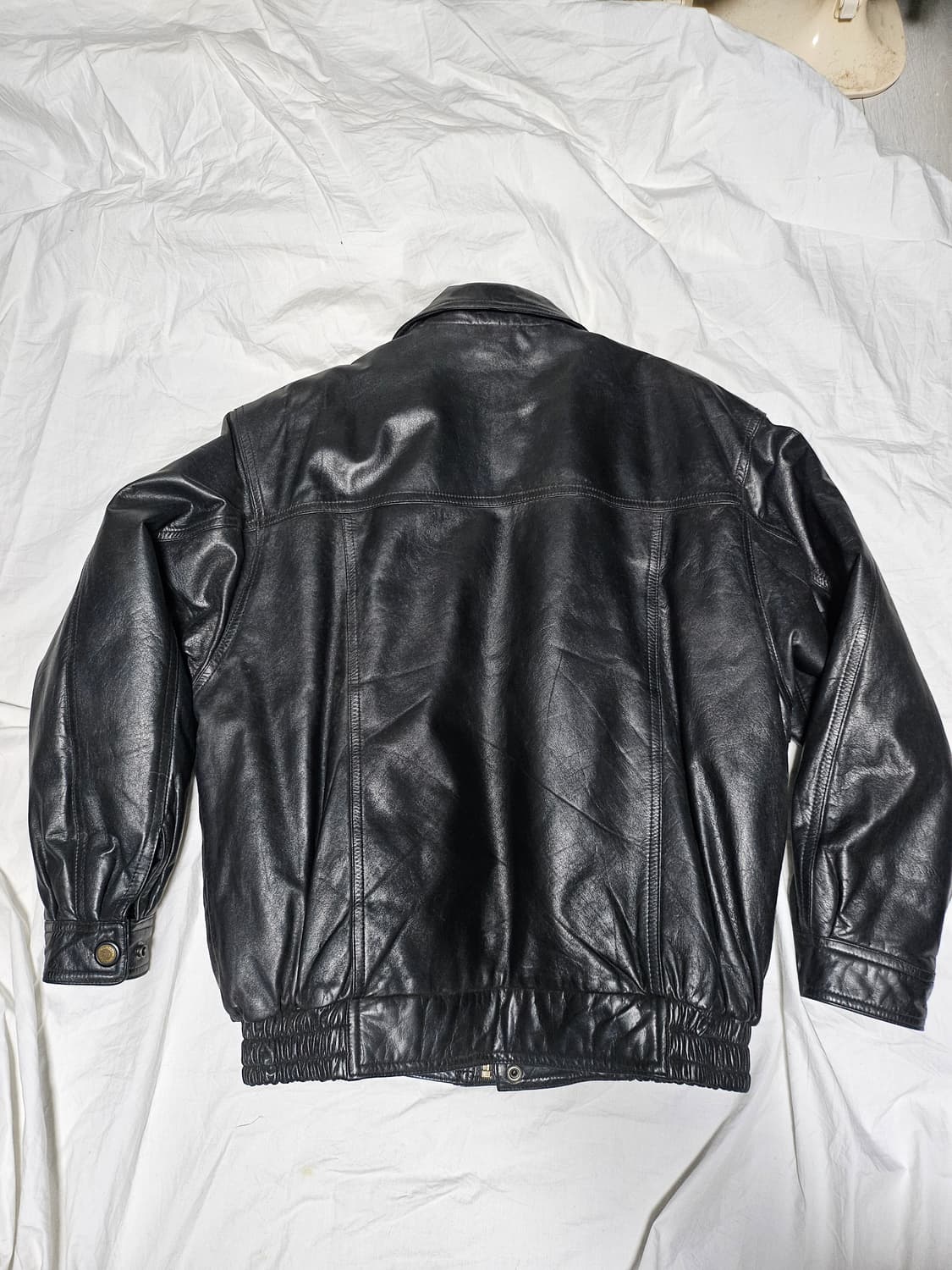 피에르가르뎅 올드 레더 자켓 카코트 소가죽 자켓 100 상품이미지2