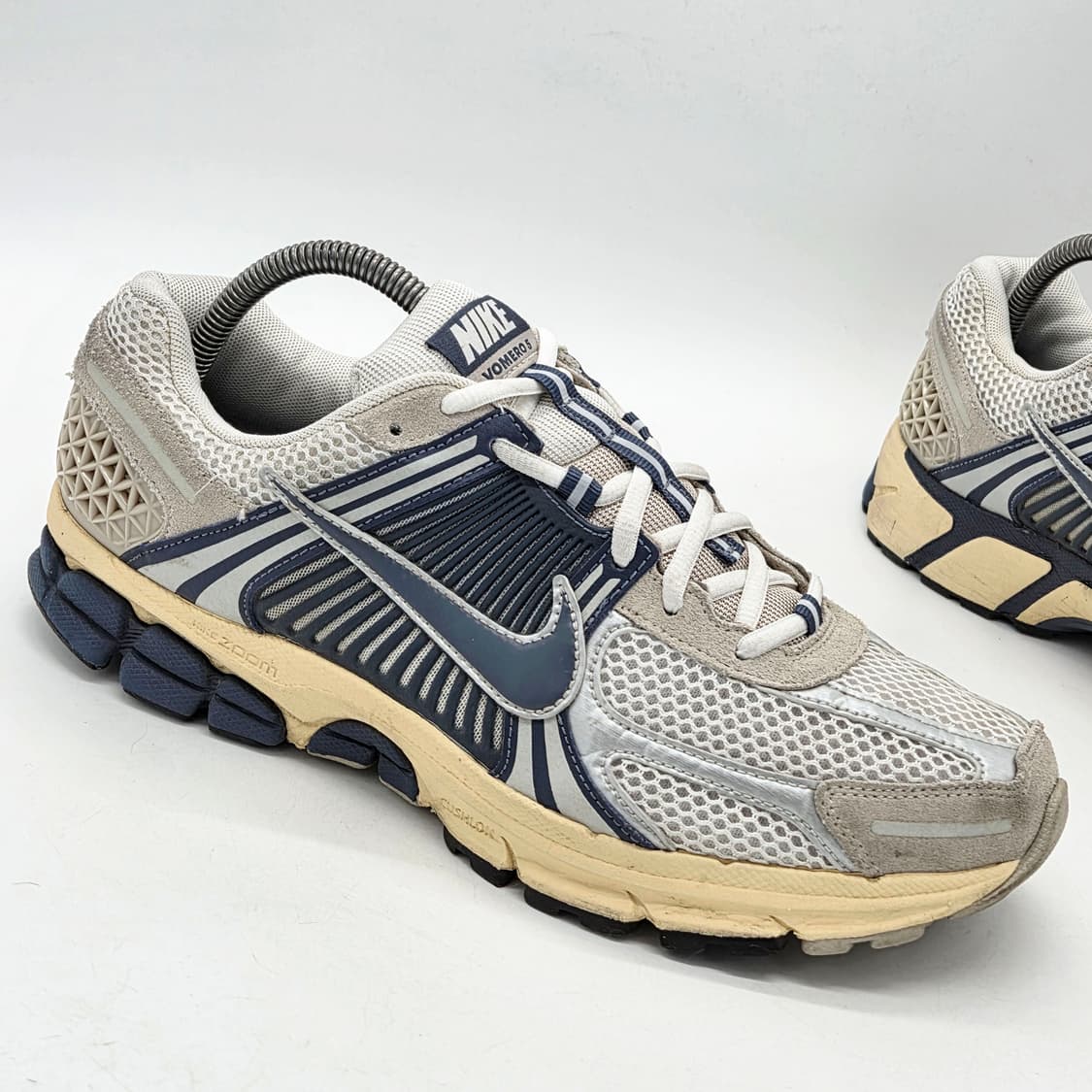 나이키 줌 보메로 5 화이트 썬더 블루 (280) 상품이미지5