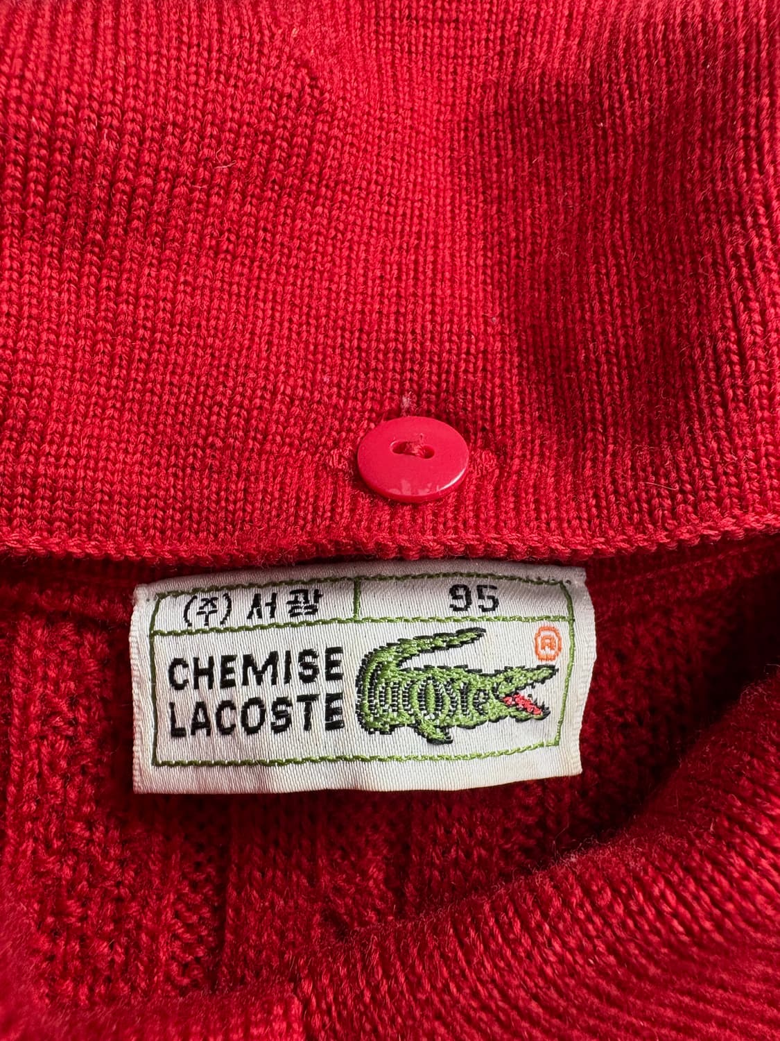 라코스테 아카이브 꽈베기 카라 니트 3621 상품이미지3