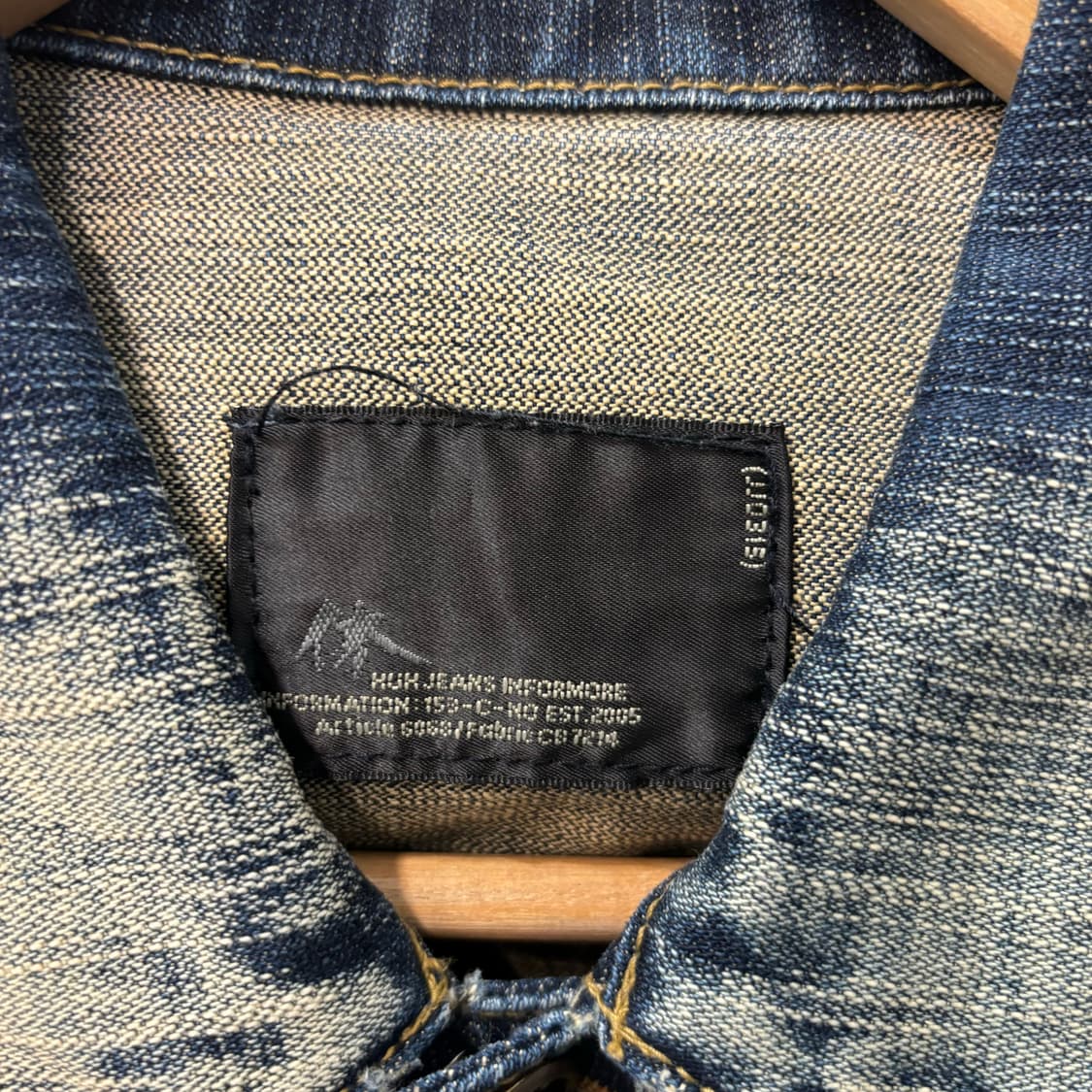 VTG 빈티지 데님 워싱 자켓 L 상품이미지6