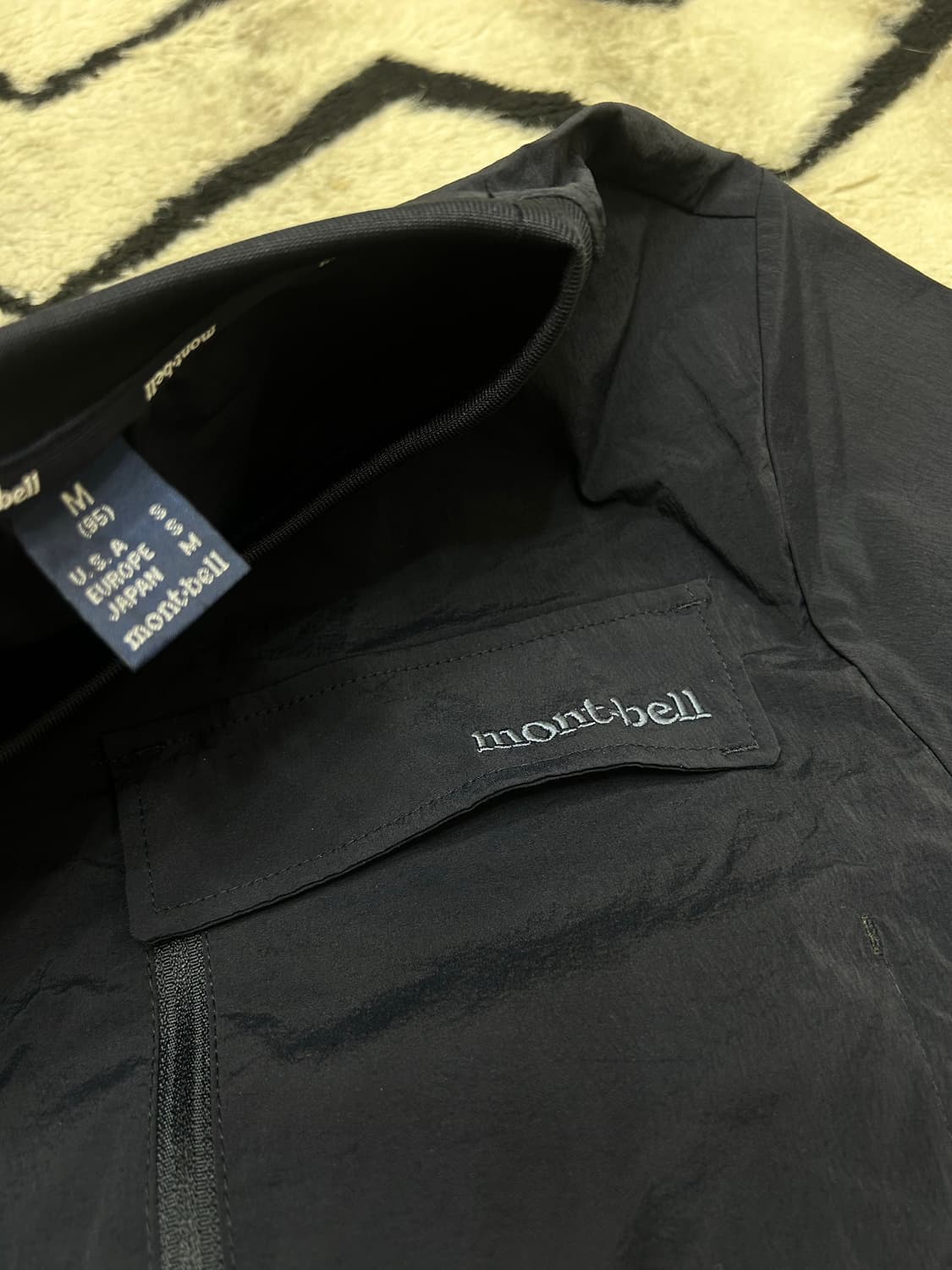 [M]몽벨 액티브 우븐 반팔/짙은네이비 상품이미지4