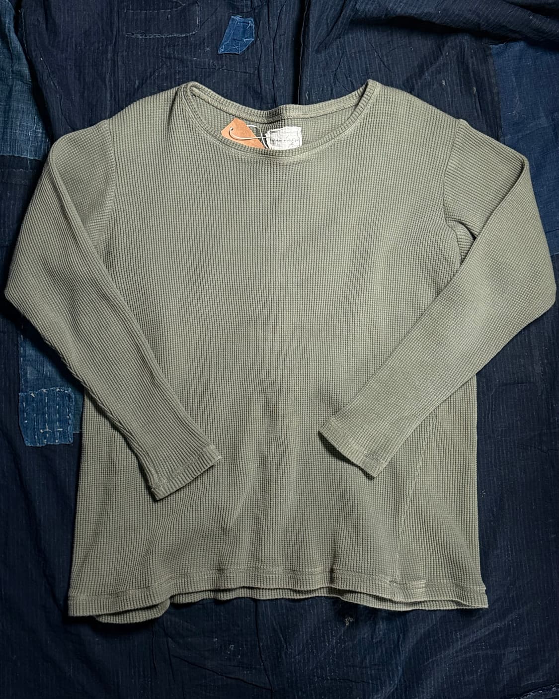 그렉로렌 와플 니트 롱슬리브 2 상품이미지1