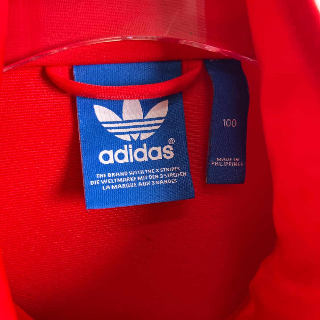 아디다스 레드 파이어버드 트랙탑 져지 100 상품이미지3