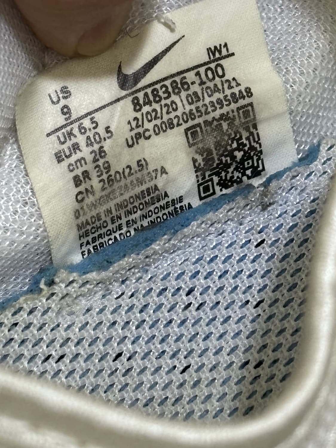 나이키 에어 리프트 화이트 상품이미지4