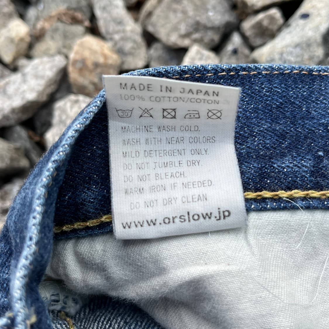오어슬로우(orSlow)의 105 스탠다드 셀비지 데님(실측확인) 상품이미지4