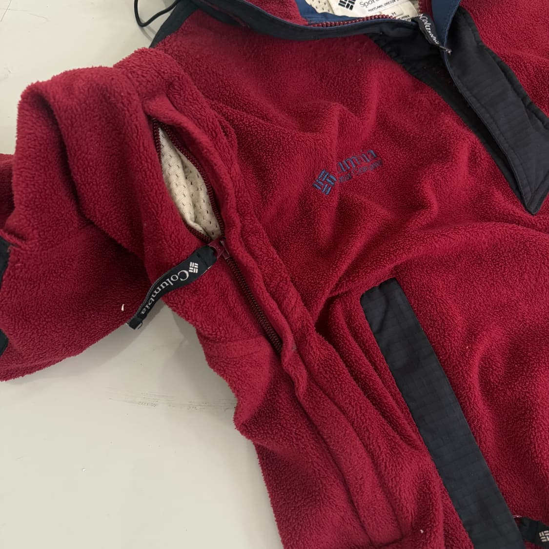 컬럼비아 90‘s 플리스 아노락 자켓 상품이미지5