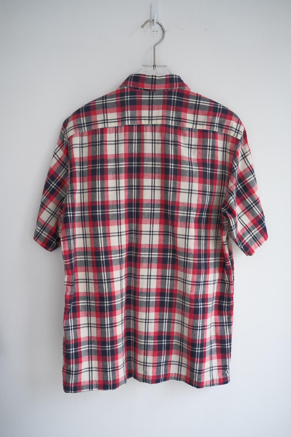 Dot red check shirt (tanaka era) 상품이미지6