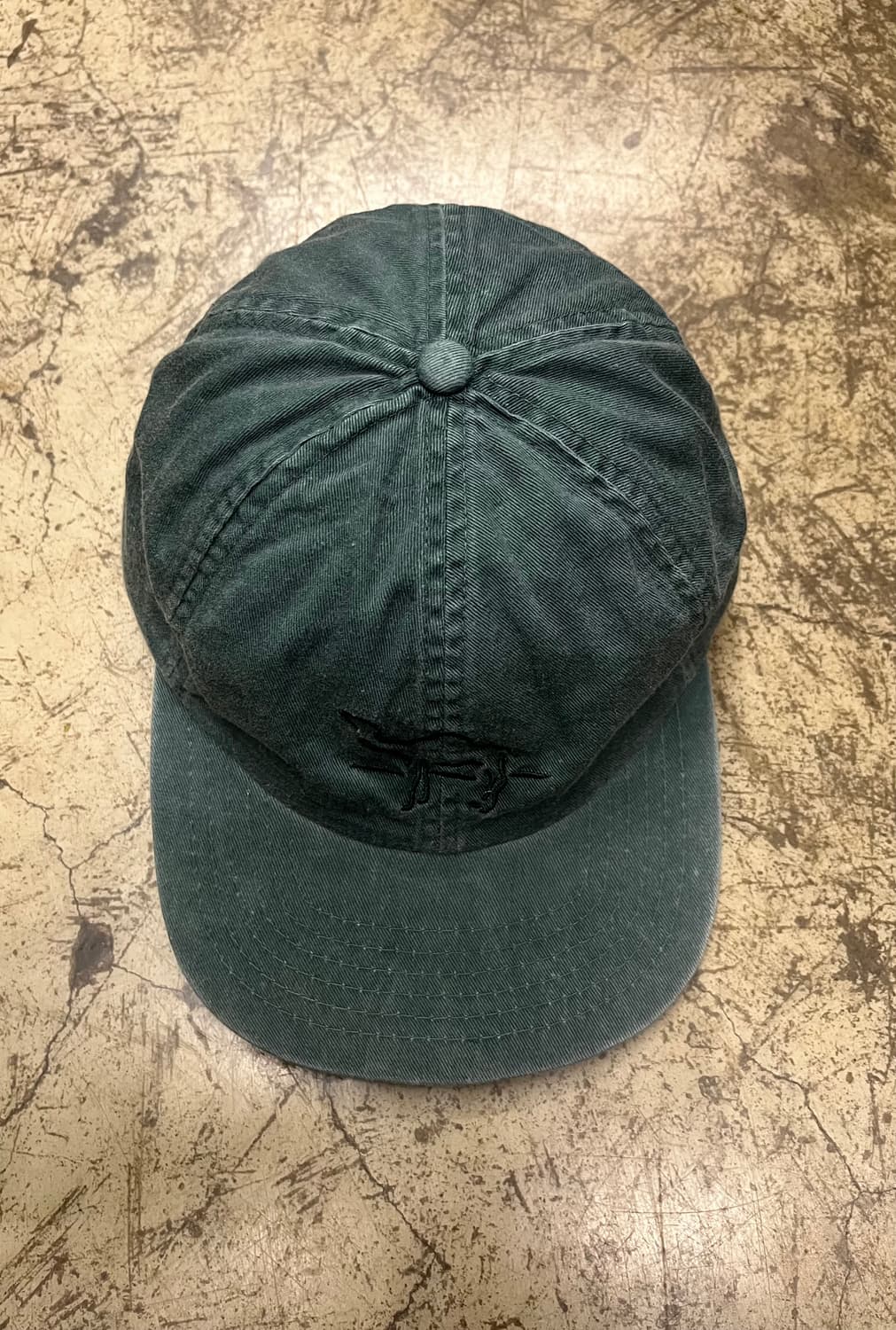 90s 카멜 자수 워싱 볼캡 상품이미지3