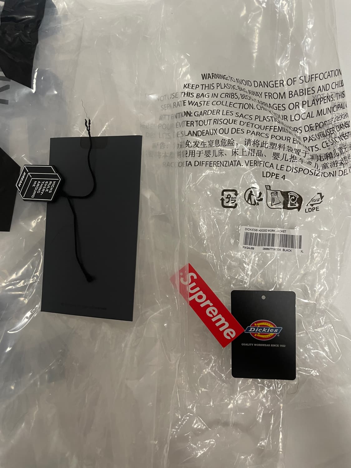 24fw 슈프림 디키즈 워크자켓 XL 상품이미지6