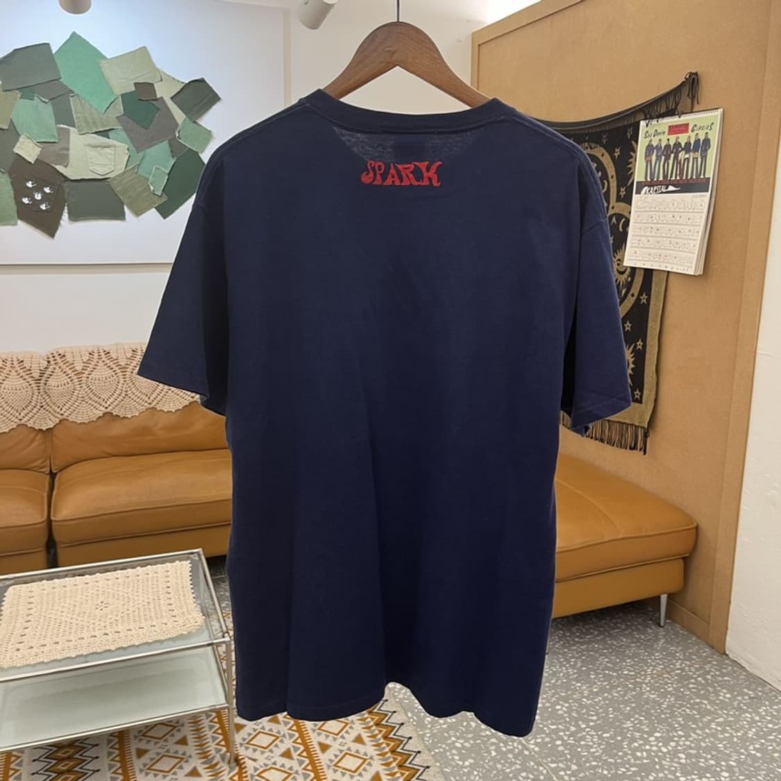 스피크 USA 빈티지 올드스쿨 레트로 성조기 반팔티 L C10899 상품이미지4