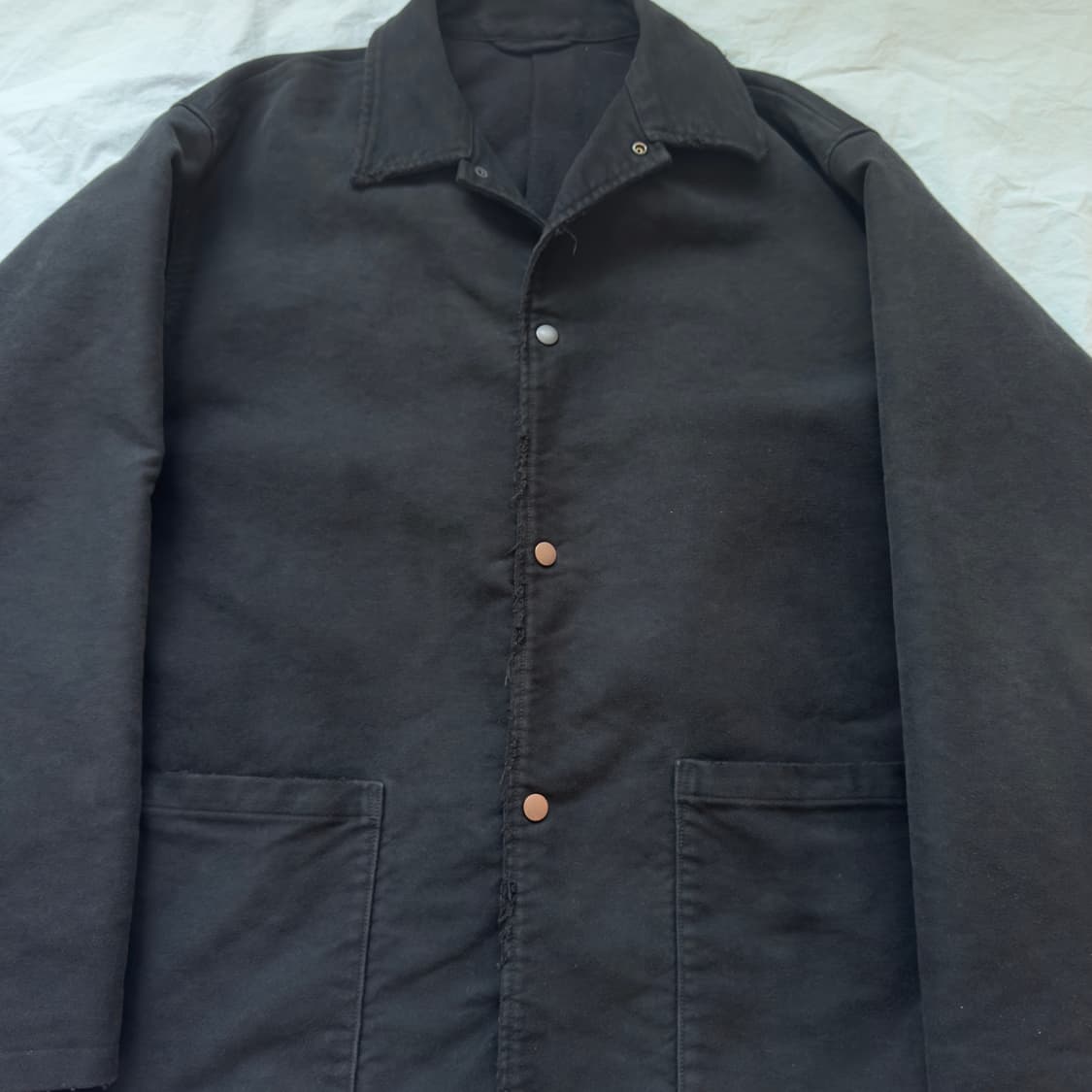 [2] 코모리 25AW 본점한정 몰스킨 워크 자켓 상품이미지2