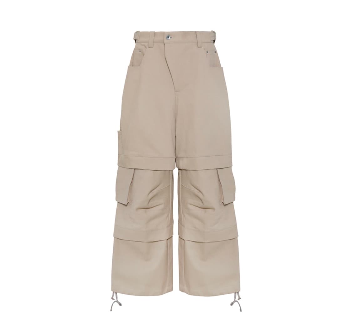 (1) 카미엔 타이탄 배기 팬츠 베이지 상품이미지1