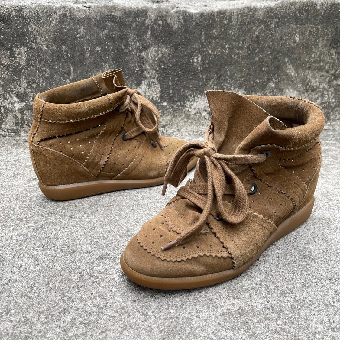 [38] Isabel Marant 스웨이드 바비 스니커즈(245) 상품이미지3