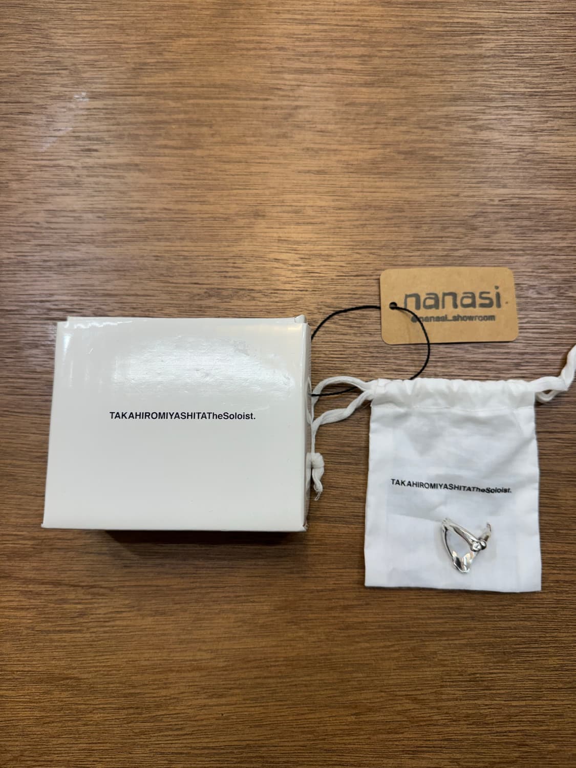 [US8.5] 타카히로미야시타 더 솔로이스트 본쉐입 빅토리 링 블랙 상품이미지9