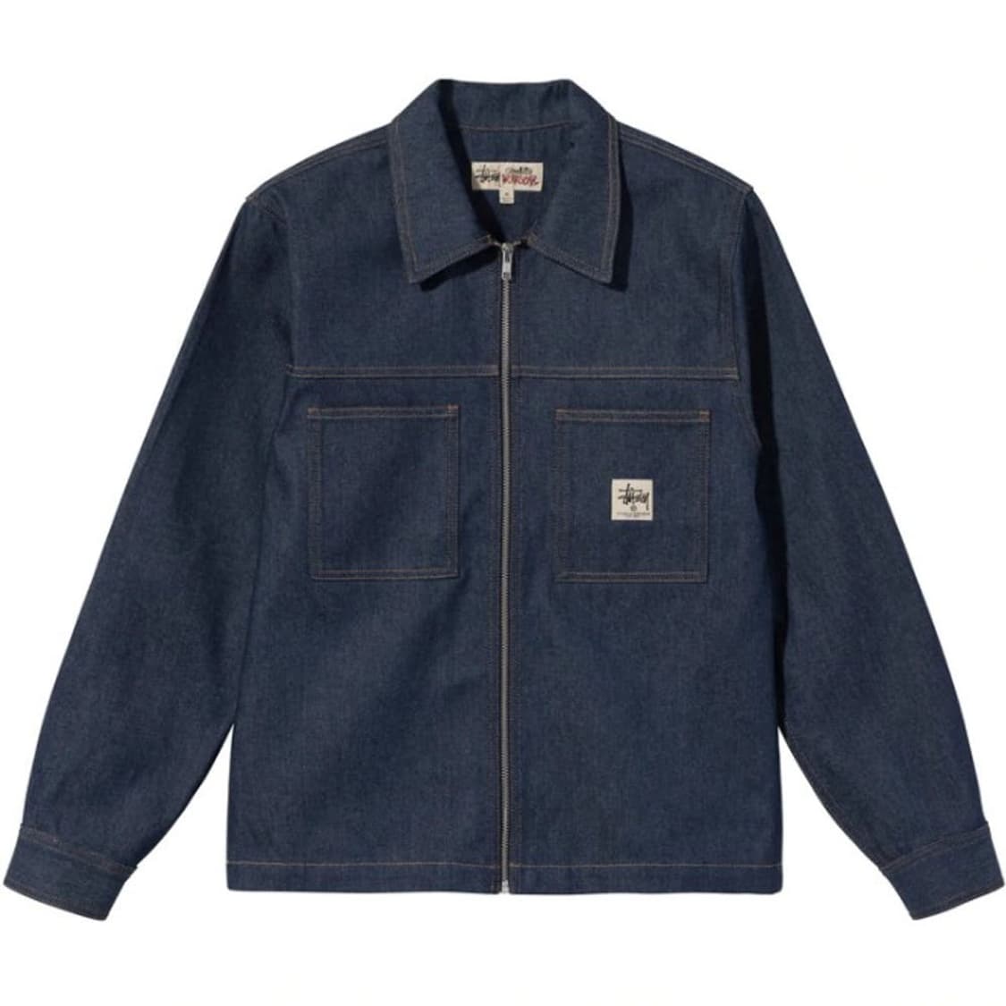스투시 집업 워크자켓 (데님) 상품이미지1