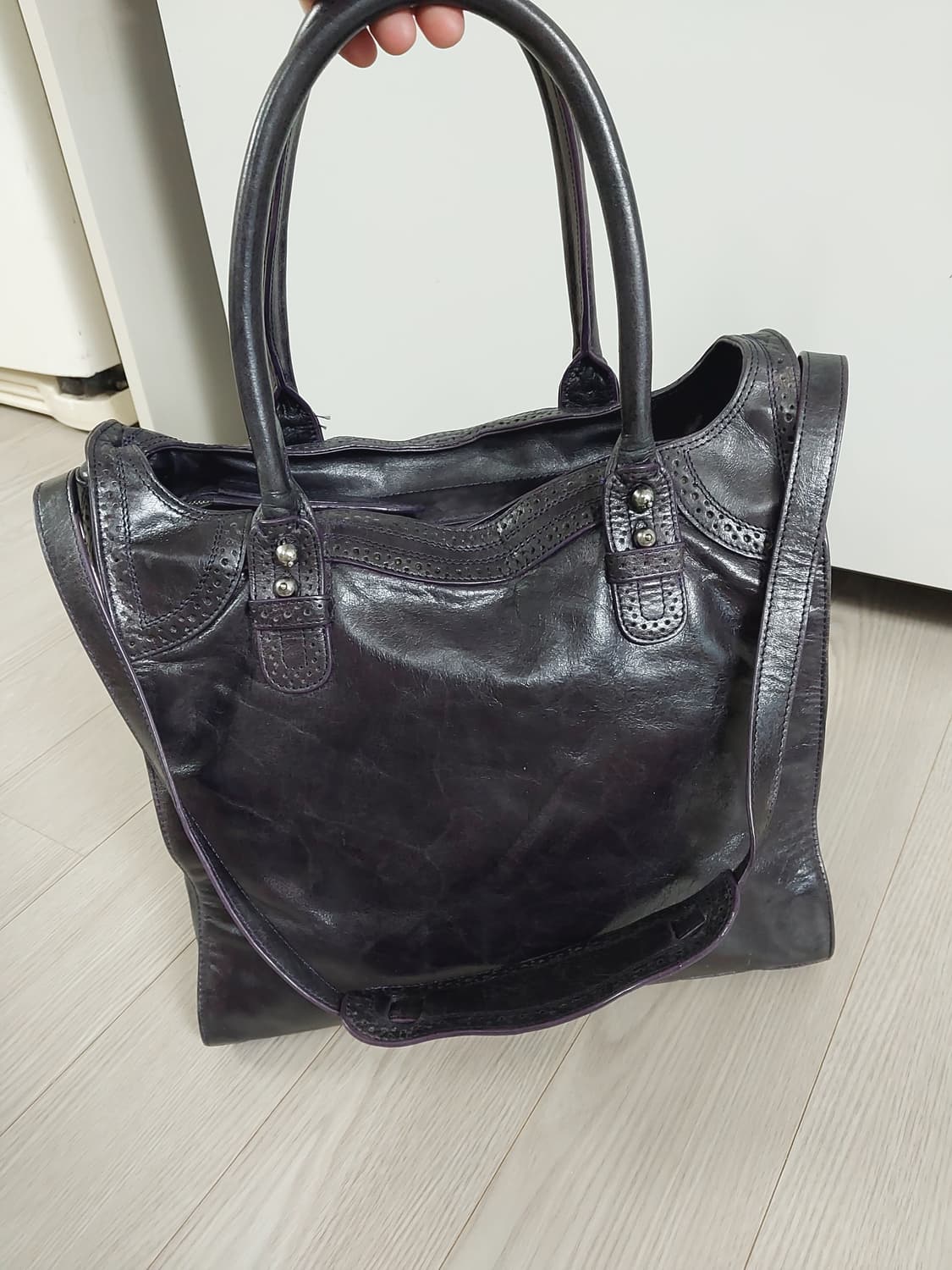 발렌시아가 클래식 시티백 정품 !!! 상품이미지3