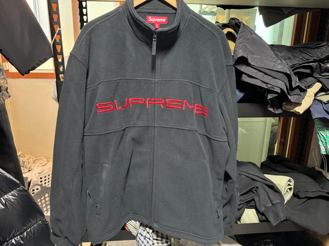 [XL] 23fw 슈프림 폴라텍 집 자켓 상품이미지1
