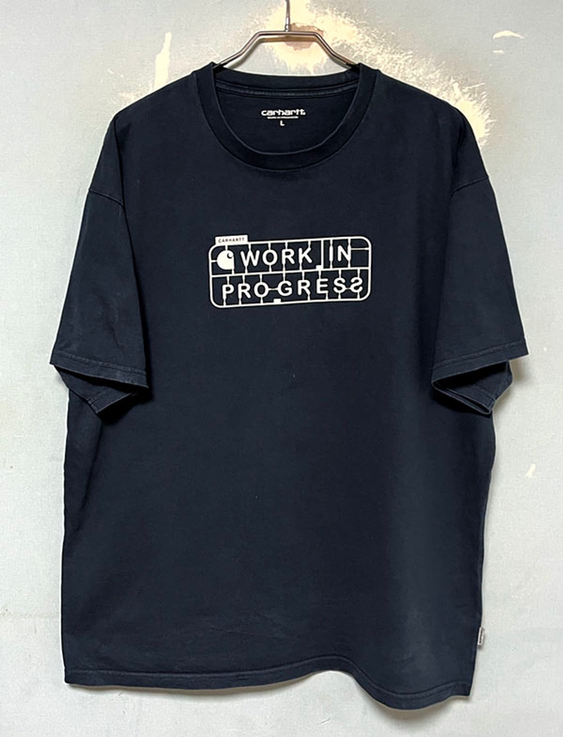 칼하트 윕 모델 킷 남자 반팔티셔츠 캐주얼 라운드넥 네이비 XL 105  상품이미지1